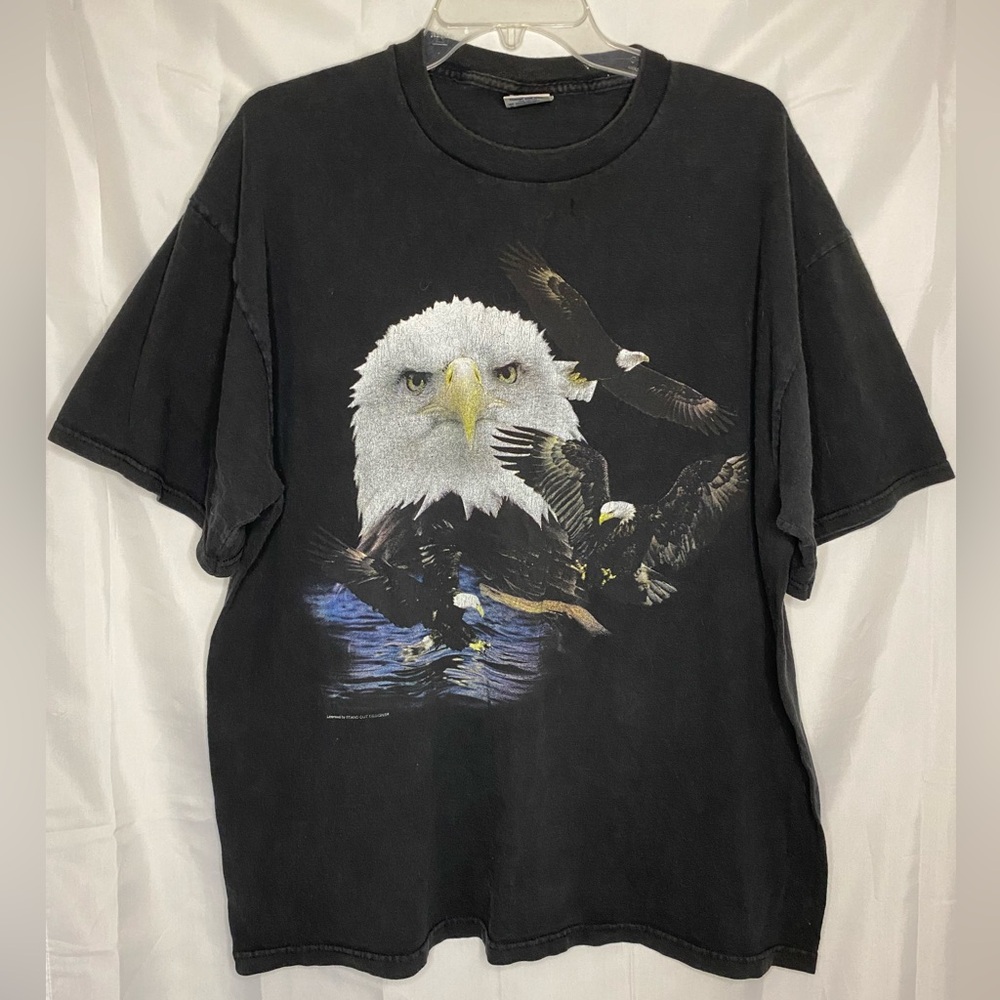 Men’s, Bald Eagle, Crew Neck, Tee
